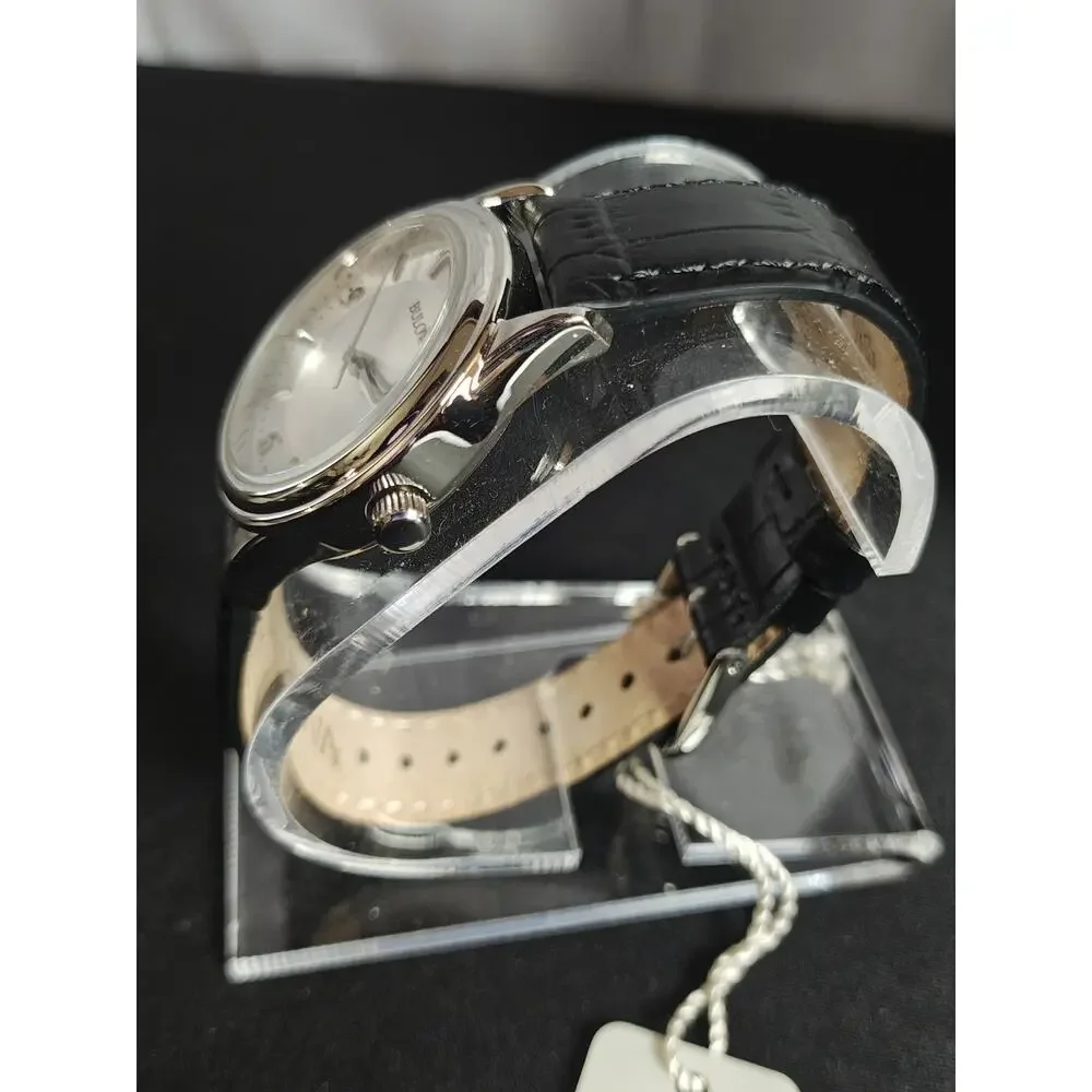 BULOVA 96T58 30mm Silver Dial Classic Ladies Watch Needs Battery (Included)